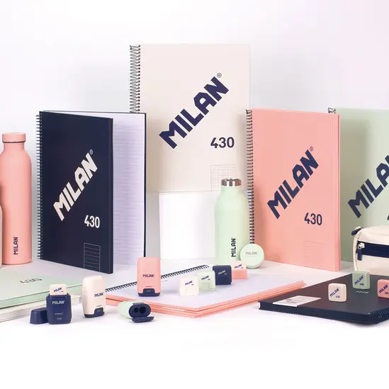 Тетрадка спирала А4 1918 Milan 80 л 3 броя