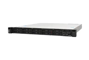 Сървър Lenovo ThinkSystem SR250 V3, Xeon E-2436 (6C 2.9GHz 12MB Cache65W), 1x32GB, OB, 2.5' HS (8), 5350-8i Internal, HS 800W Titanium, XCC2 Platinum, Rails