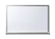Бяла магнитна дъска с алуминиева рамка 60х90 см - изчистена, снимана отпред