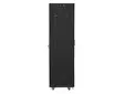 Комуникационен шкаф Lanberg rack cabinet 19' free-standing 42U600x600 (flat pack) with mesh door lcd black v2