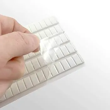 Лепяща гума каучук Tesa 80 бр бяла - отлепване