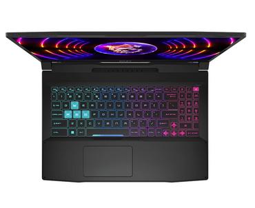 Лаптоп MSI Katana 15 B13VEK, i7-13620H (10C/16T, up to 4.90GHz, 24 MB), GeForce RTX 4050 6GB GDDR6 194 AI TOPS, 15.6' QHD (2560x1440), 165Hz, IPS-Level, 16GB RAM 2x8 (5200)MHz, 512GB PCIe Gen4x4 SSD, WiFi 6E, BT5.3, 4-Zone RGB Kbd, NO OS, 53.5 Whrs, 2.25 