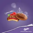 Бисквити Milka Jaffa 128 гр