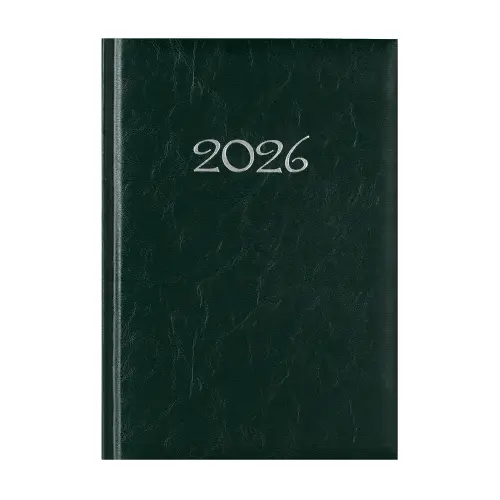 Календар - бележник ВИКТОРИЯ A5 зелен