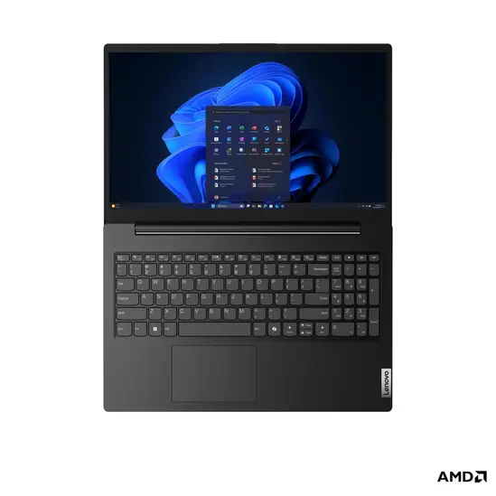 Лаптоп Lenovo V15 G6 AMD Ryzen 5 40 (up to 4.3GHz, 4MB), 16GB Soldered LPDDR5-5500, 512GB SSD, 15.6" FHD (1920x1080) TN AG, AMD Radeon  610M, HD 720p Cam,  WLAN, BT, 3 cell, DOS, 3Y CCI