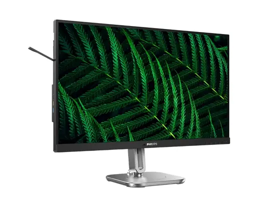 Монитор Philips 27B2G5200, 27" IPS WLED, 1920x1080@100Hz, 4ms GtG, 300cd m/2, 1000:1, 50M:1 DCR, Adaptive Sync, FlickerFree, Blue Light tech., 3Wx2, Tilt, Height Adjust, Pivot, Swivel, D-SUB, HDMI, DP, USB hub