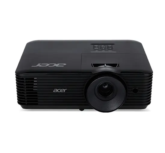 Мултимедиен проектор Acer Projector X1128H, DLP, SVGA (800x600), 4500Lm, 20 000:1, 3D ready, 40 degree Auto keystone, ACpower on, HDMI, VGA, RCA, USB(Type A, 5V1.5A), Audio in, 1x3W, 2.7kg, Black