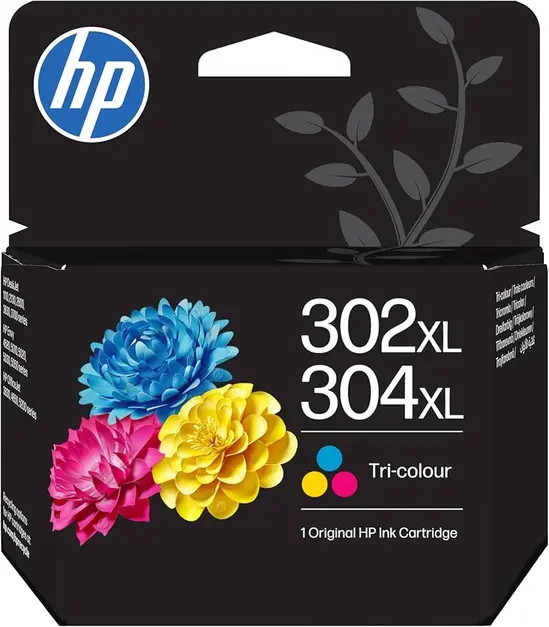 Консуматив HP 302XL/304XL Tri-clr Original Ink Cartridge