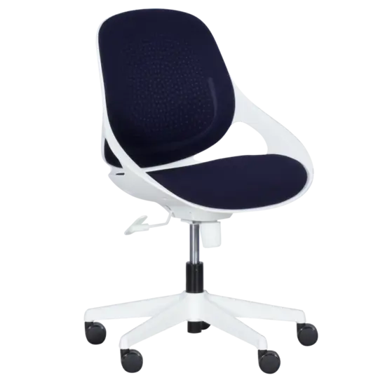 Детски стол БЕТИ - снимка отпред, син цвят