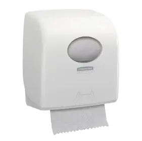 Дозатор за ролни кърпи с пуш бутон