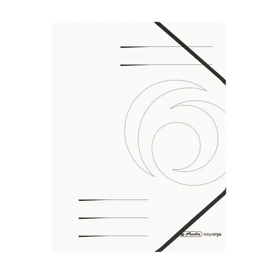 Папка с ластик Herlitz Colorspan 320 гр 