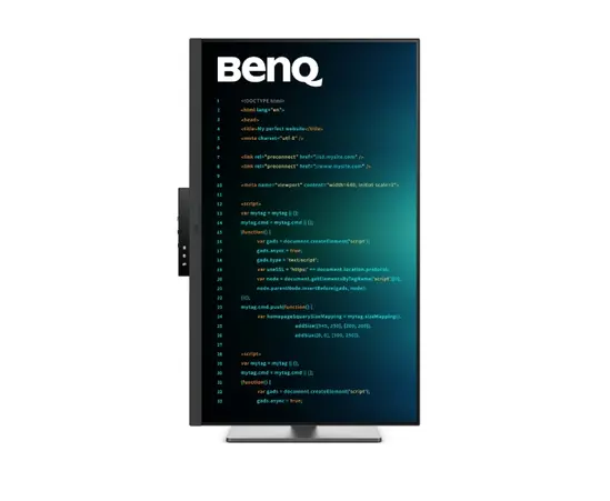 Монитор BenQ RD320U 31.5" IPS, 3:2, 3840x2160, 5ms, Nano Matte, 98% P3, HDR 400, MoonHalo, B.I. Gen2, KVM Switch, DualView Plus, PIPPBP, 2000:1, 2x HDMI 2.0, DP 1.4 x1, USB-C 90W x1, USB HUB, Speakers 2Wx2, Height Adj. Stand 110 mm, Display Pilot 2, 7.3 