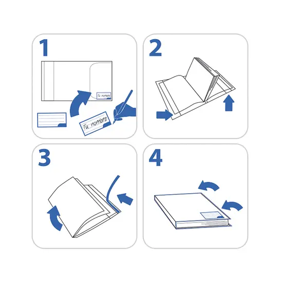 Подвързия OfBOX самозалепваща 29 см 10 броя