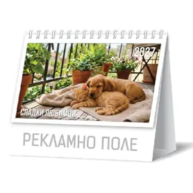 Настолен календар пирамидка Любимци