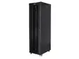 Комуникационен шкаф Lanberg rack cabinet 19' free-standing 47U800x1000 (flat pack) with glass door lcd black v2