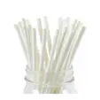 Сламки Ф8 хартиени 100 бр.