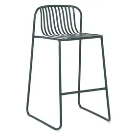 Градиснки стол КЛАРА- снимка отпред, зелен цвят