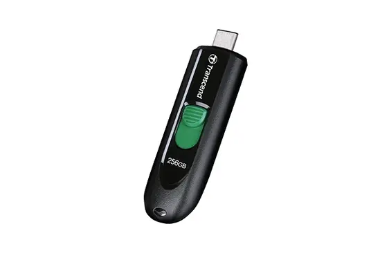 Памет Transcend 256GB, USB3.2, Pen Drive, Type-C, Capless, Black