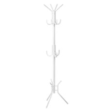Закачалка за дрехи 8104- снимка отпред, бял
