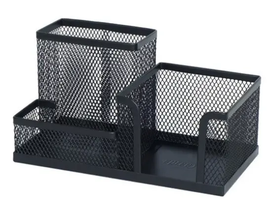 Органайзер за бюро тройка мрежа черен