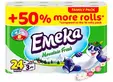 Тоалетна хартия Емека Paradise 24+6 бр.