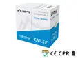 Кабел Lanberg LAN cable CAT.5e sftp 305m solid cu cpr + fluke passed grey