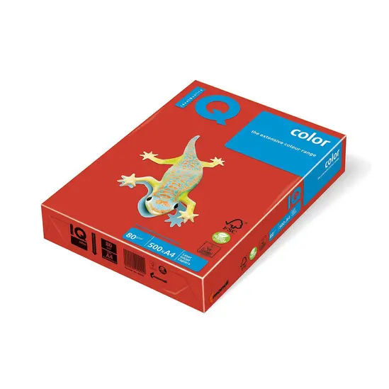 пакет Цветен копирен картон MI 44 KORAL 250 л наситен- снимка отпред