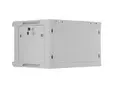 Комуникационен шкаф Lanberg rack cabinet 19' wall-mount 6U600x450 with perforated door grey (flat pack)