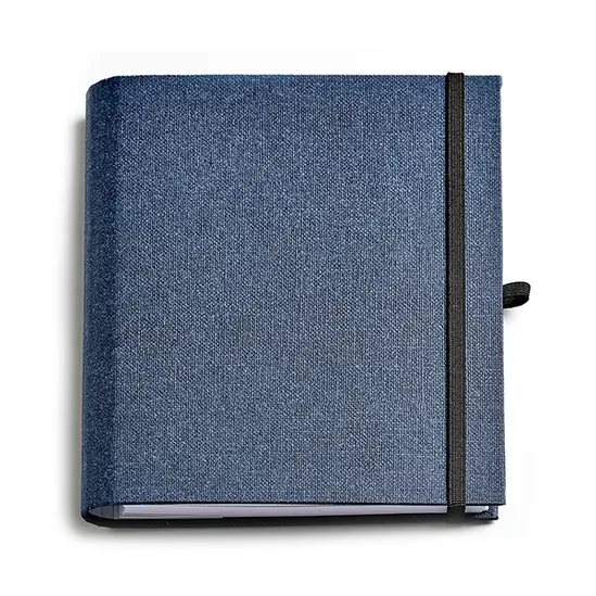 Календар - бележник ТЕРА A5- тъмносин цвят