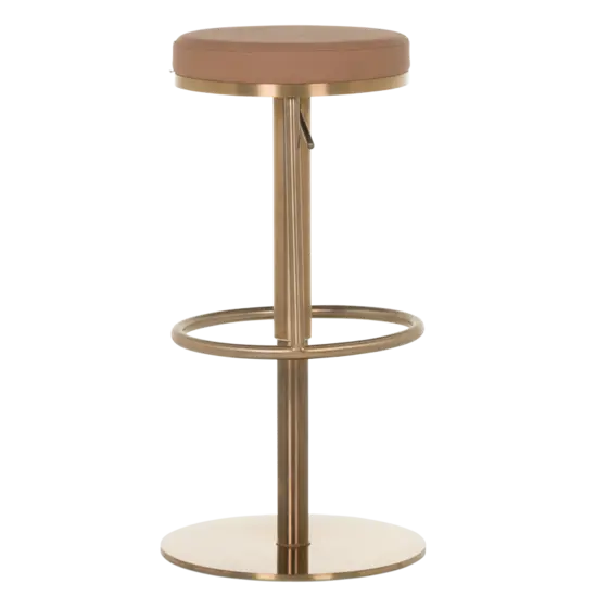 Бар стол ЧЕСТЪР- Основата е изработена от иноксова стомана