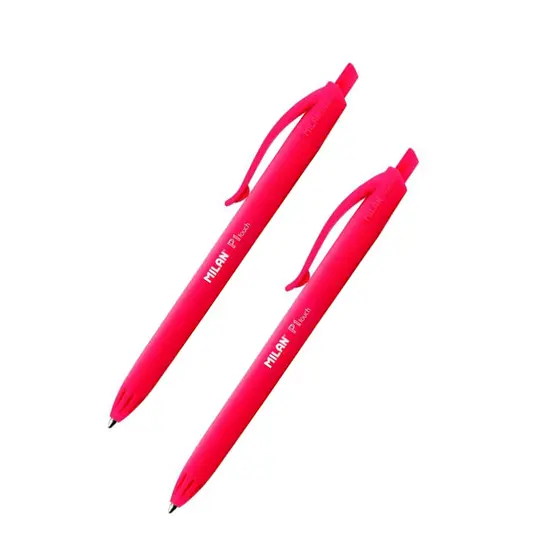 Химикалка автоматична Milan P1Touch червена