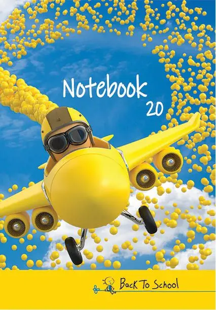 Тетрадка телчета А5 офсет 20 л малки квадрадчета