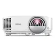 Мултимедиен проектор BenQ MW826STH, Short Throw, 87'@1m, WXGA 1280x800, 3500 AL, 20000:1, VGA, RCA, S-Video, 2xHDMI, Audio InOut, Speaker 10W, USB (Type A) x1, LAN (RJ45) x1, IEC62368, Optional interactive kit(PW02PT12)