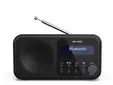 Радио Sharp Radios DR-P420(BK), PORTABLE DIGITAL RADIO, Bluetooth 5.0, 20 DAB+DABFM, Auto timedate, LCD Display, Dual alarm,Micro USB x1 (power supply),3.5mm Headphone jack  line-out, Black