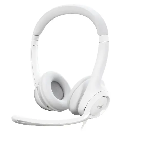 Слушалки Logitech H390 USB Computer Headset - OFF-WHITE - USB - NA - EMEA-914