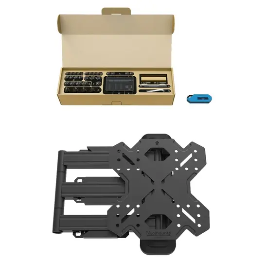 Стойка Neomounts elece Screen Wall Mount (full motion, 3 pivots, VESA 200x200)