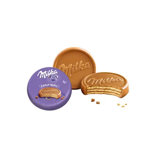 Бисквити Milka шоко вафла150 гр