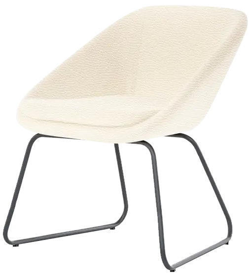 Посетителски стол ALTO 20B- с мека седалка и облегалка