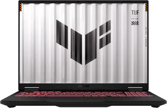 Лаптоп Asus TUF A16 FA608UHI-TU126,AMD Ryzen 7 260 ,3.8GHz (24MB Cache, up to 5.1 GHz, 8 cores, )16.0 WUXGA 1920X1200 16:10 Bend+300nits, AG,144Hz,16GB DDR5 5600 so-dim ,512 GB PCIe 4.0,RTX5050 8GB GDDR7, Wi-Fi 6e,Backlit Kbd, no OS, Jaeger Gray