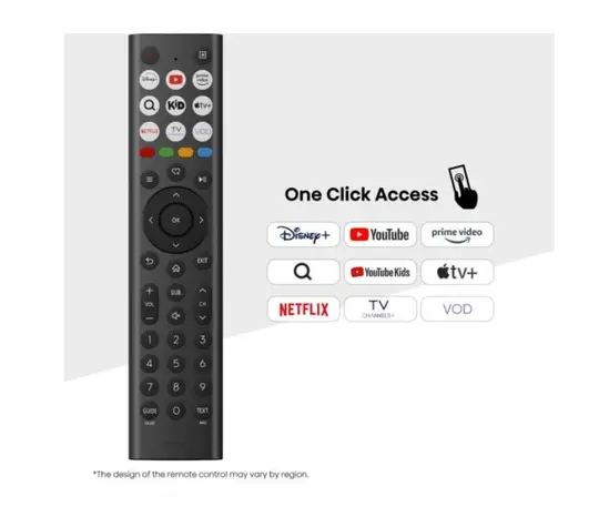 Телевизор Hisense 40' A5Q, Full HD 1920x1080, QLED, Quantum Dot, HDR, HLG, DTS HD, Light Sensor, Dolby Audio, Smart TV, WiFi, WiFi Direct, 2xHDMI, 2xUSB, LAN, CI+, DVB-T2CS2, Black