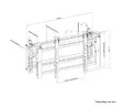 Стойка Neomounts Videowall wall mount 32-75" - pop-out - max 70 kg