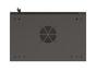 Комуникационен шкаф Lanberg rack cabinet 19' wall-mount 6U/540x350 (flat pack) with glass door black