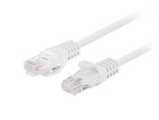 Кабел Lanberg patch cord CAT.5E UTP 1.5m Fluke Passed, white