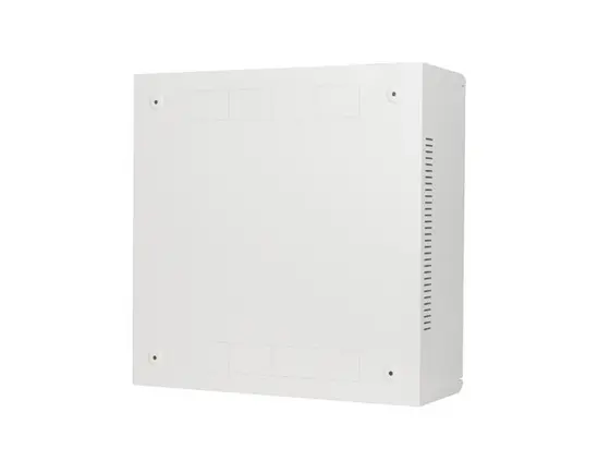 Комуникационен шкаф Lanberg rack cabinet 19' wall-mount 6U+3u540x200 low-profile grey (assembled)