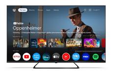 Телевизор Sharp 50HP6265E, 50' QLED Google TV, 4K Ultra HD  3840x2160 Frameless, 1 000 000:1, AQUOS, DVB-T/T2/C/S/S2, Active Motion 1000, HDR10, Dolby Atmos, Dolby Vision, Google Assistant, Google Cast, HDMI 2.1 with eARC, 3.5mm Headphone jack / line-out,