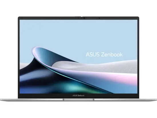 Лаптоп Asus Zenbook UX3405CA-ST787X, Intel Ultra 9 285H 2.9 GHz (24MB Cache, up to 5.4 GHz, 16 cores, 16 Threads), 14.0 OLED WQXGA+(WQ+) 2880X1800 16:10 Bend+500nits Glare , 120 Hz, LPDDR5X 32GB ( on board ),1TB  SSD G4, Windows 11 Pro,Foggy Silver