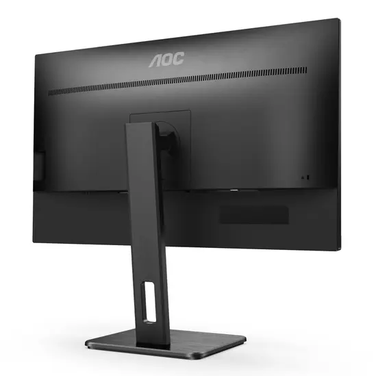 Монитор AOC Q27P2Q, 27' IPS WLED, 2560x1440@75Hz, 4ms GtG, 300cd m2, 1000:1, DCR 50M:1, FlickerFree, Low Blue Light, 2Wx2, Tilt, Height Adjust, Pivot, Swivel, D-SUB, HDMI, DP, USB hub