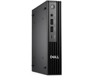 Настолен компютър Dell Pro Micro Plus QBM1250,Intel Core Ultra 7 265 (13 TOPS NPU, 20 cores, up to 5.3GHz), 16 GB: 1 x 16 GB, DDR5, up to 5600 MTs, 512GB SSD TLC, Integrated Graphics, Wi-Fi 6E, Bulgarian Keyboard&Mouse, 180W, Win 11Pro, 3Y PS
