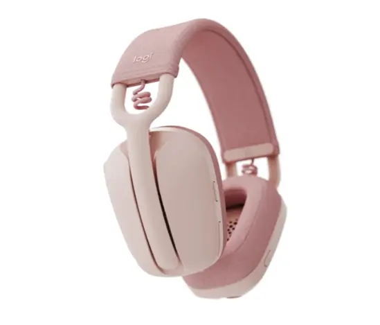 Слушалки Logitech Zone Vibe 100 wireless headphones-ROSE MN:A00167-BT-NA-EMEA-914-STANDALONE