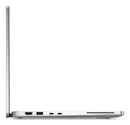 Лаптоп Dell Pro 14 Plus PB14250, Intel Ultra 7 266V vPro (48 TOPS NPU, 8 cores, up to 5.0 GHz), 14, FHD+, 300 nit, 45% NTSC, AG, 16 GB: LPDDR5x, 8533 MT/s (onboard), 512 GB SSD, Integrated Intel graphics, 5MP+IR Cam, Wi-Fi 7, Backlit Kb, Ubuntu, 3Y PS